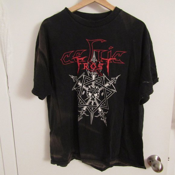 Celtic Frost Morbid Tales Bleached T-Shirt - Picture 1 of 2